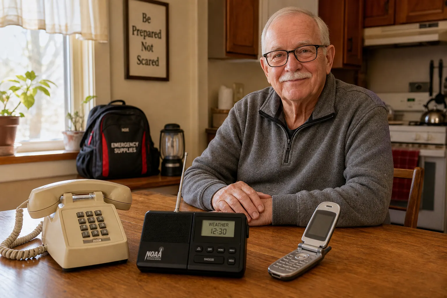 How Seniors Get Road Closure Alerts Without a Smartphone