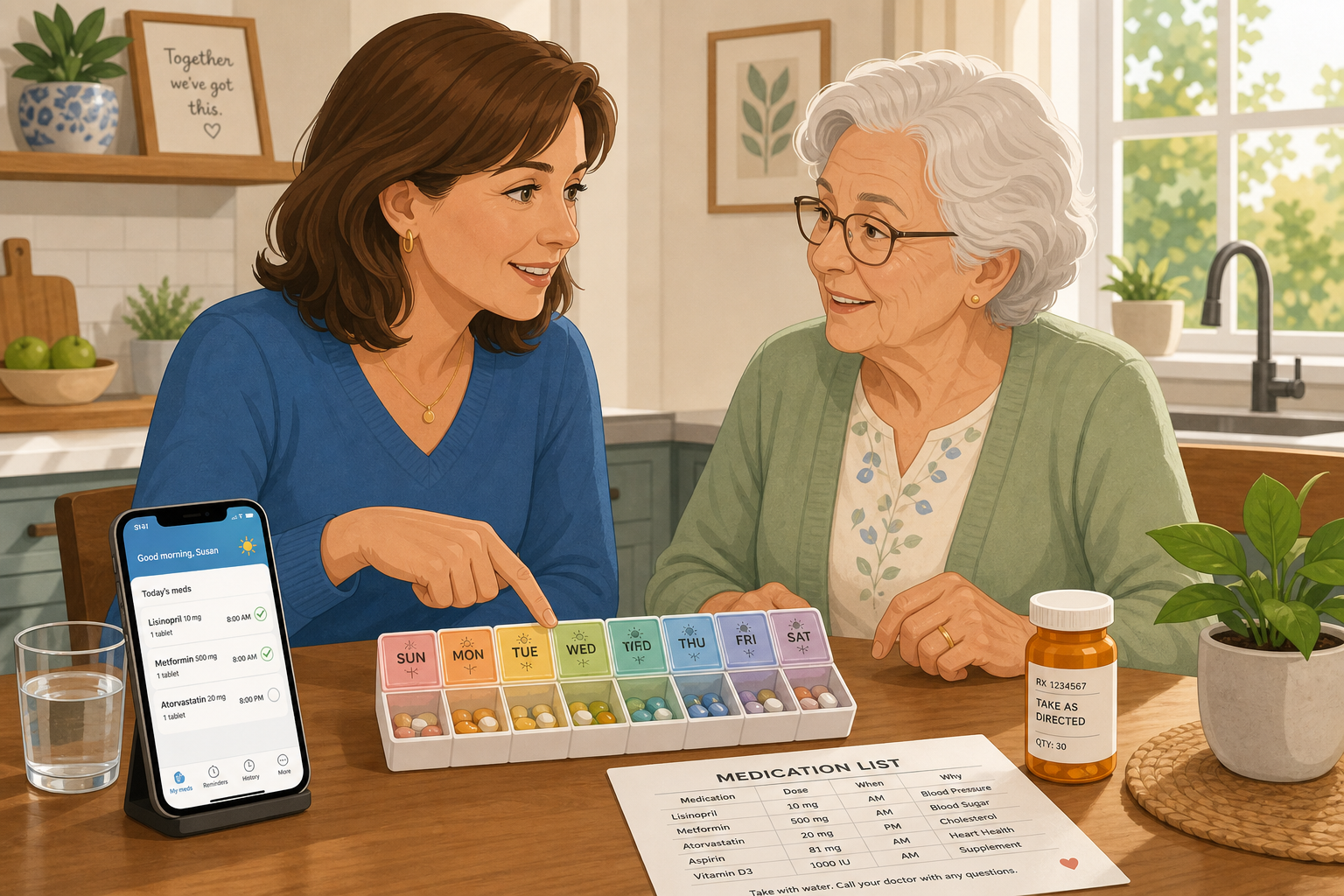 Medication Management Technology for Family Caregivers: From Simple Apps to Smart Dispensers