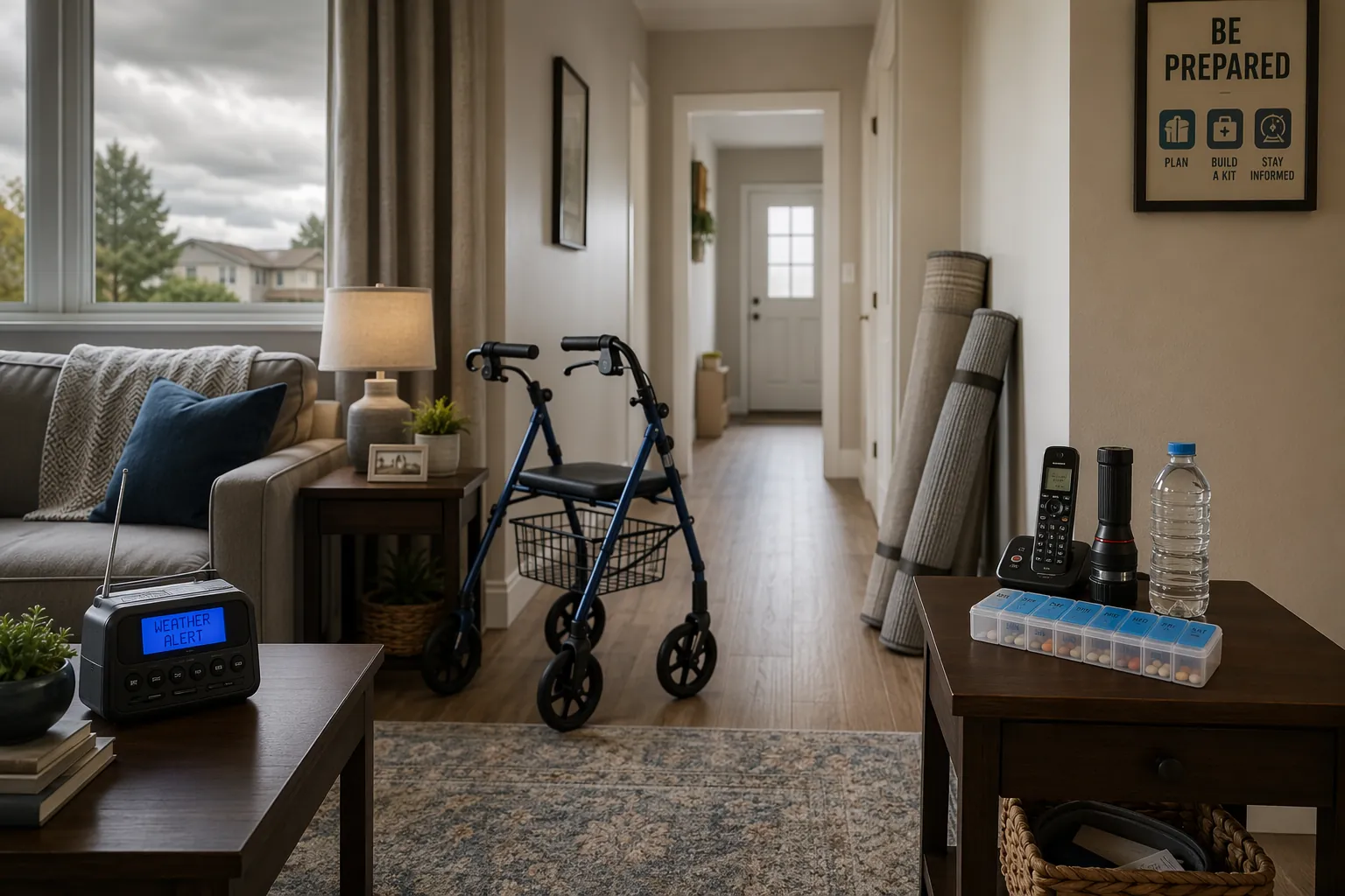 Hurricane Preparedness Checklist for Seniors Living Alone