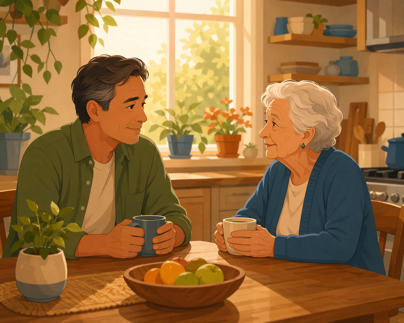 When Your Aging Parent Refuses Help: A Phased Conversation Guide with Scripts That Actually Work