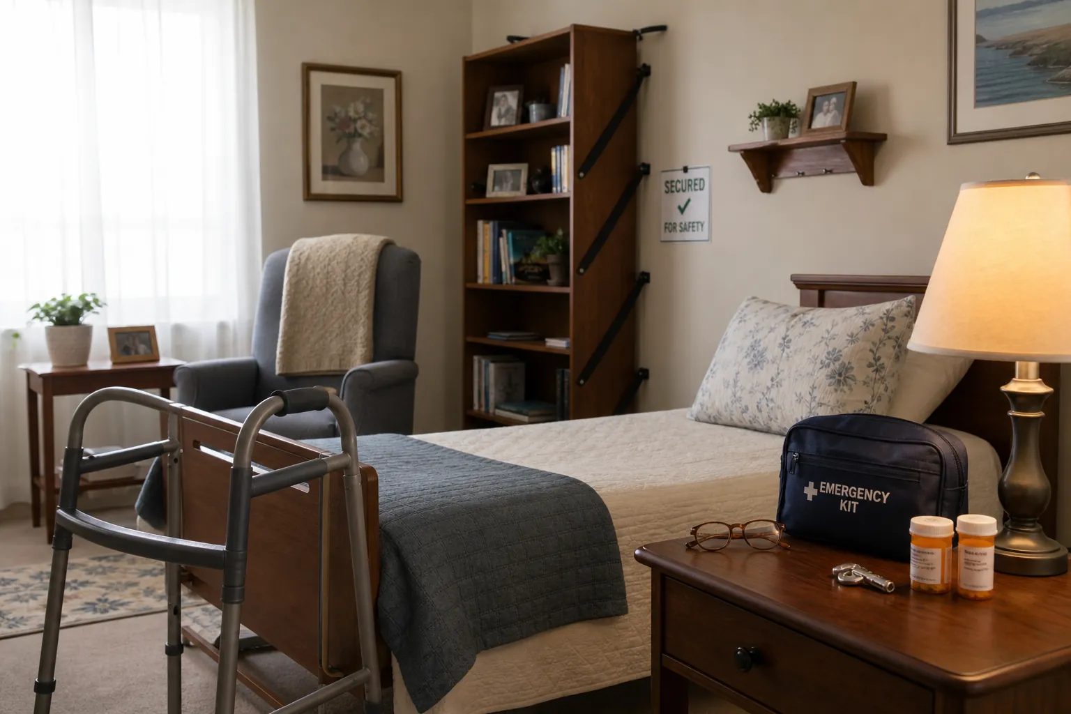 Earthquake Preparedness for an Elderly Parent Living Alone