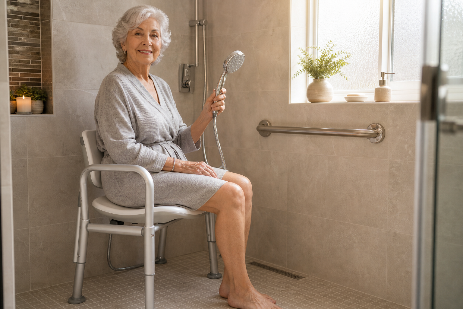 Shower Chair and Bath Seat Selection Guide for Seniors: Matching Seat Type to Mobility Level