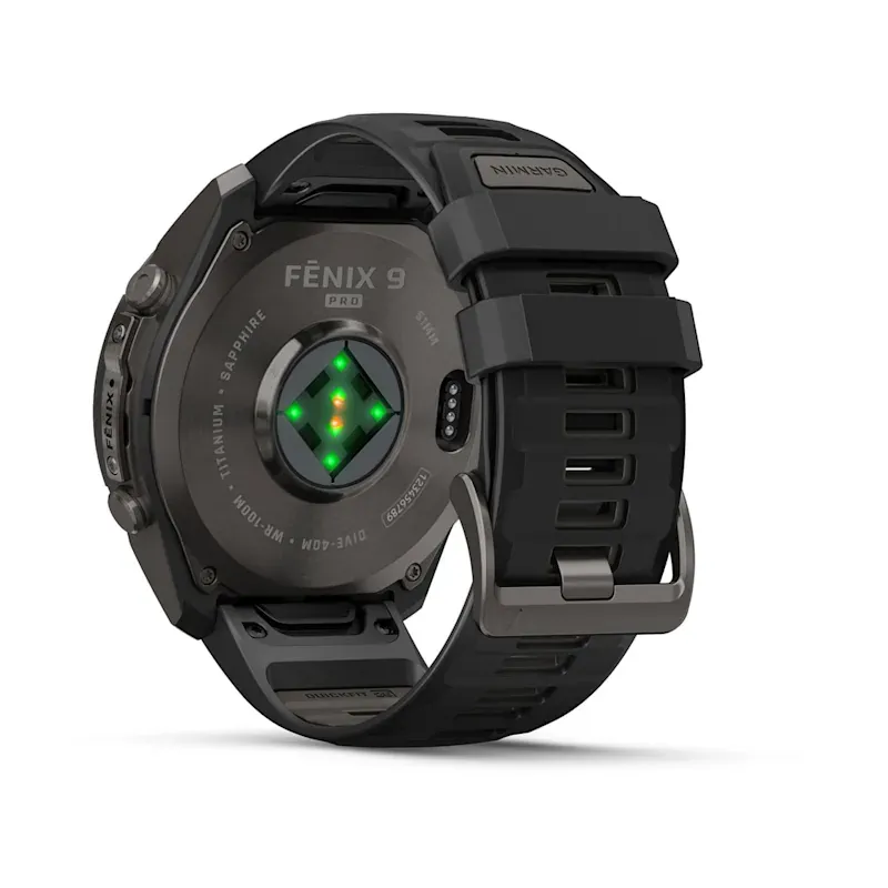 Garmin Fenix 9 Pro 51 mm rugged smartwatch on a white background
